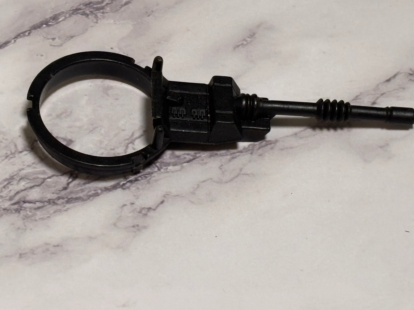 Vintage GI Joe 1988 Mean Dog Vehicle Part Turret Gun ARAH Black Machine M-5222