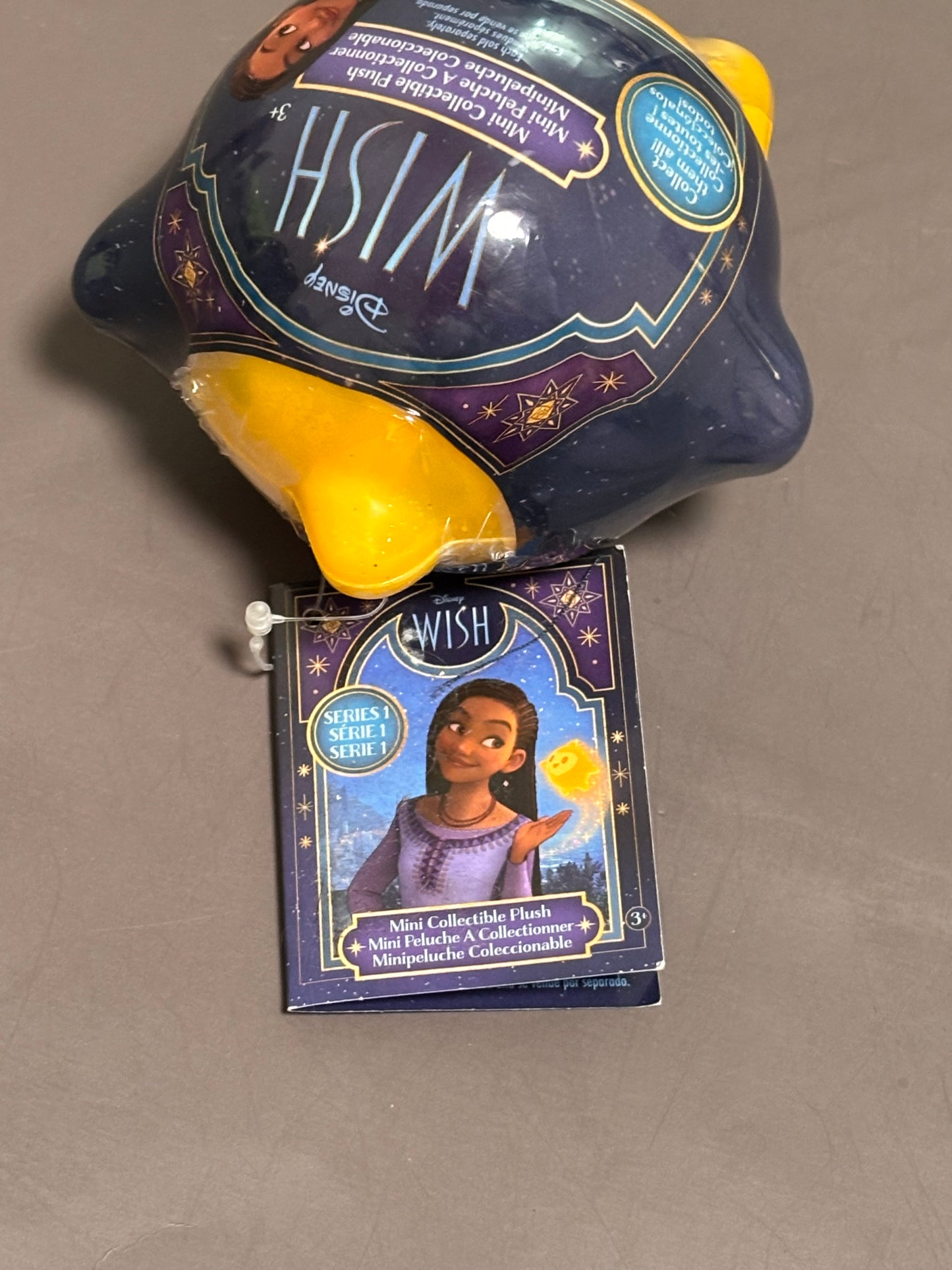 Disney Wish Mini Collectible 3-inch Plush Toy in Wishing Star Blind Brand New