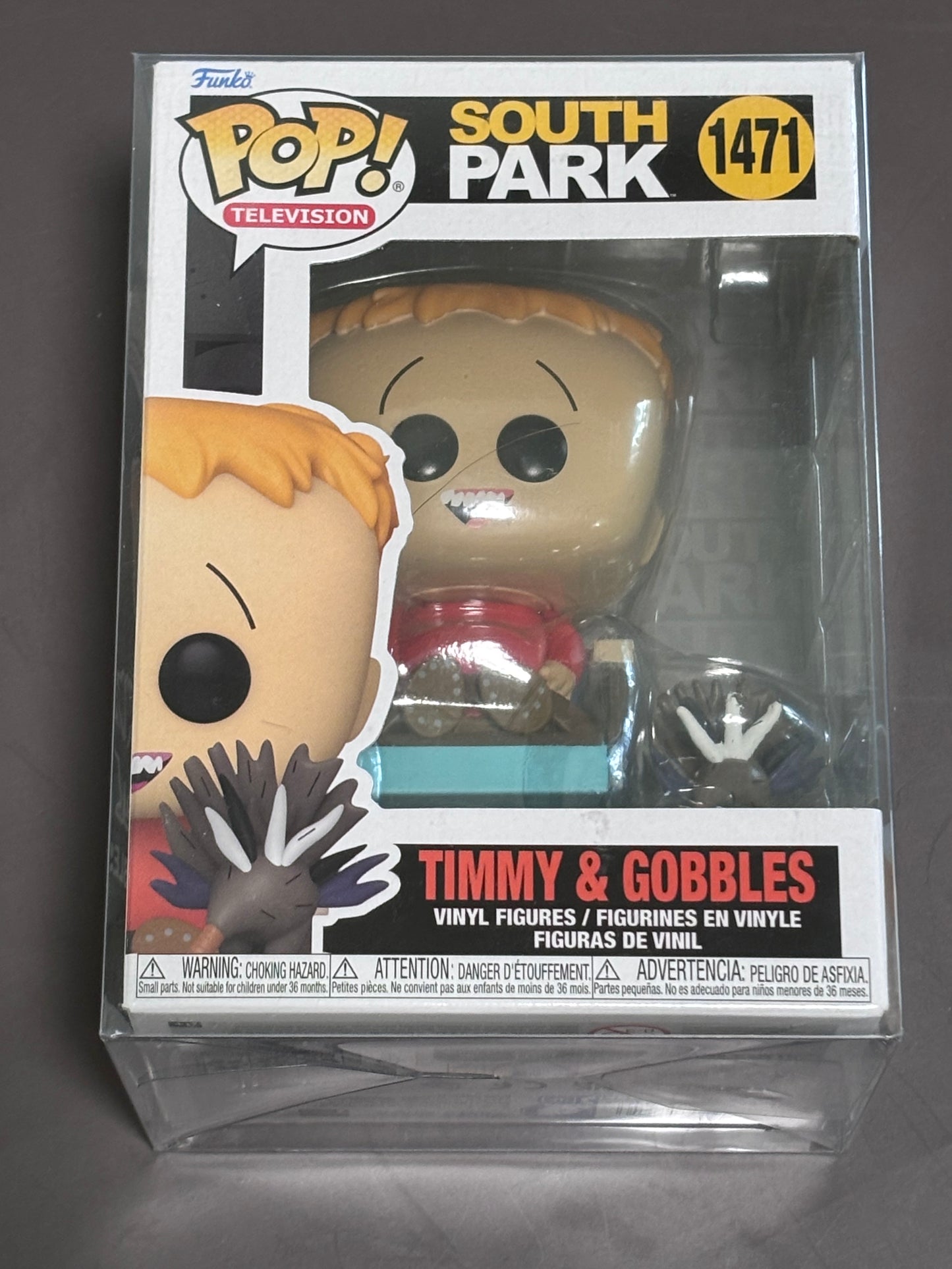 Funko POP! Television South Park Timmy Burch & Gobbles #1471 Vinyl Figure