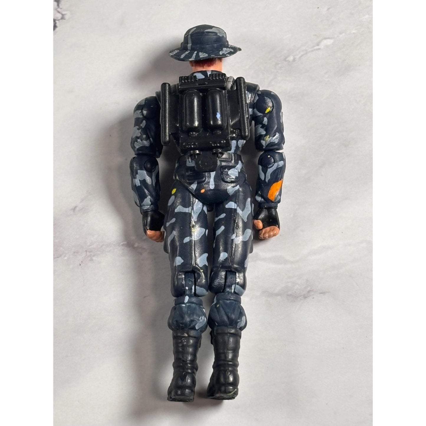 2004 Hasbro GI Joe V8 Sailor: Shipwreck 3.75in ~ Piranha Boat Valor vs Venom