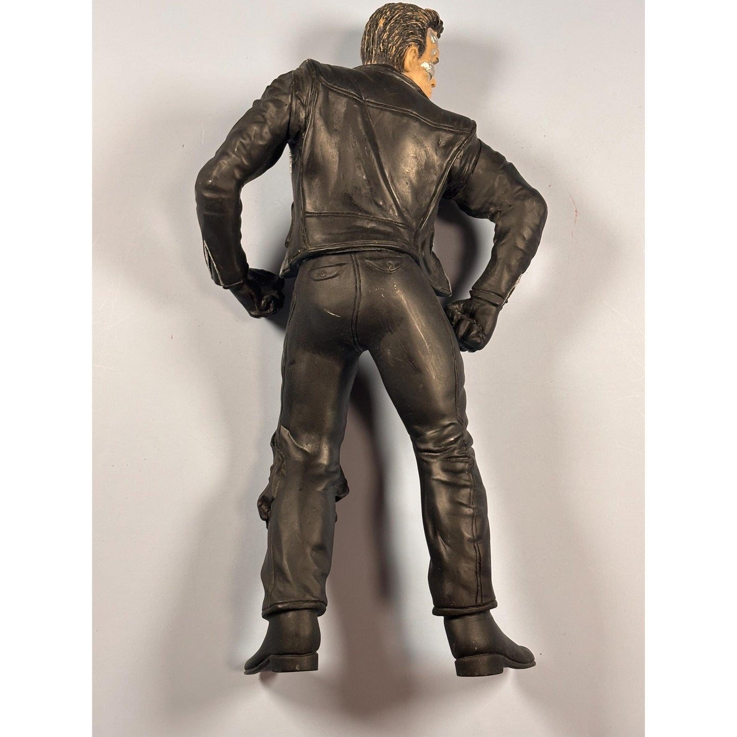 Vintage Terminator T2 Movie T-800 Battle Damaged 11" Figure Statue 1992 Arnold