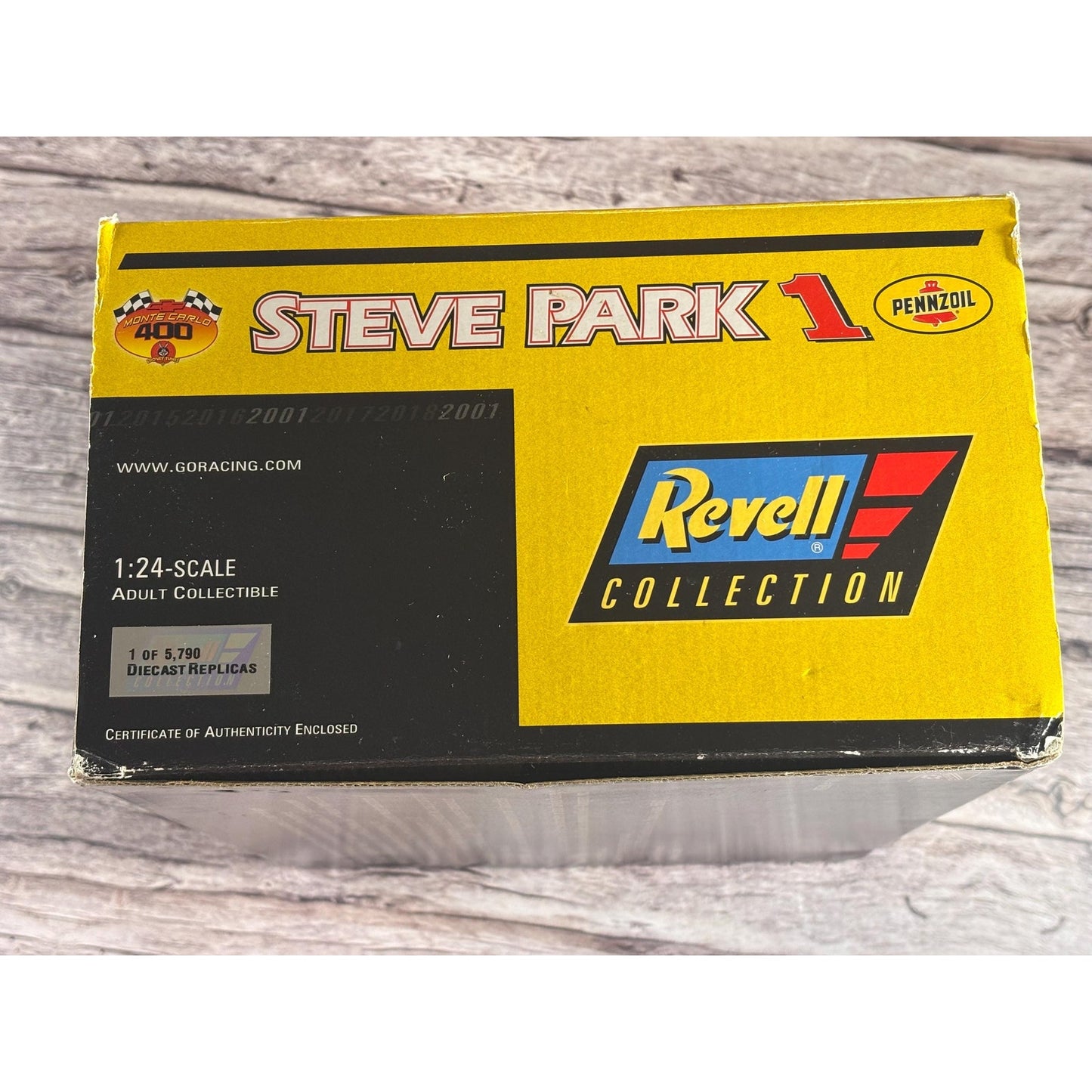 2001 1:24 Steve Park 1 Pennzoil Looney Toons Sylvester Tweety Monte Carlo New