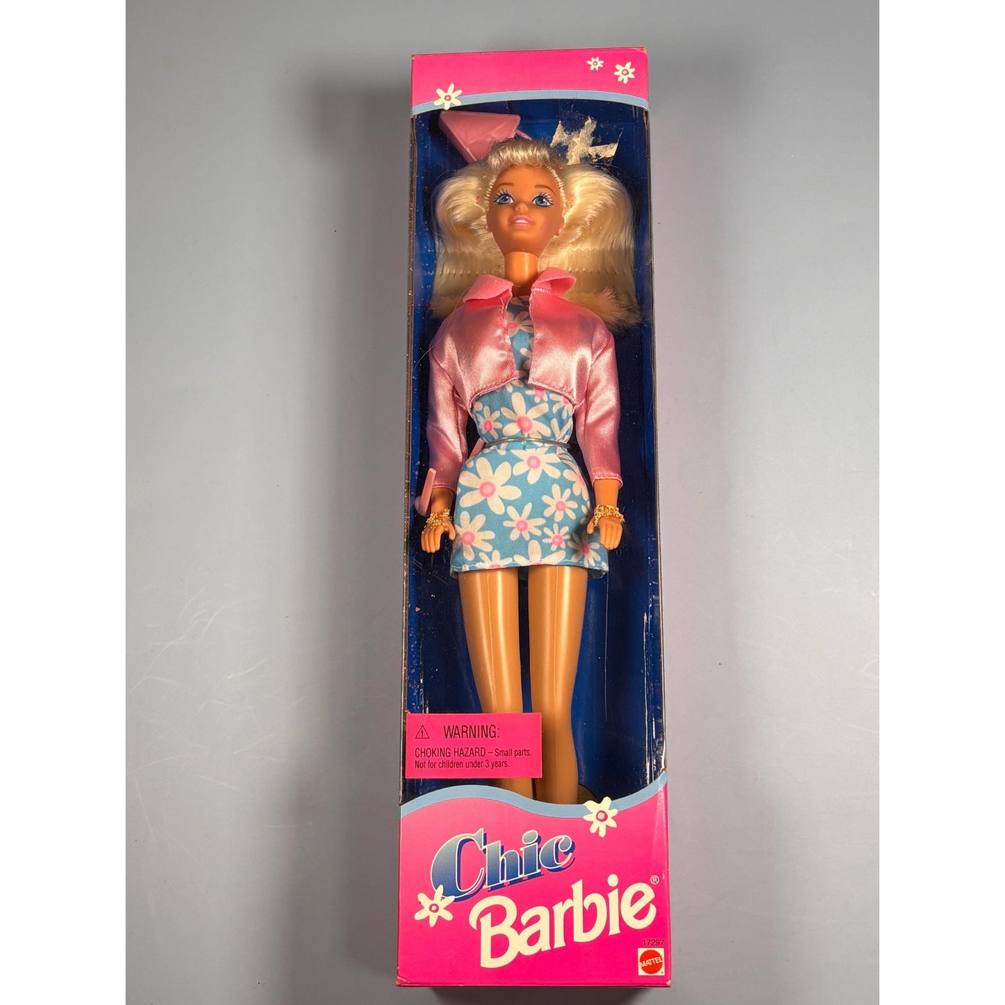 Mattel Vintage 1996 Blonde Chic Barbie Doll In Box With Accessories - 17297