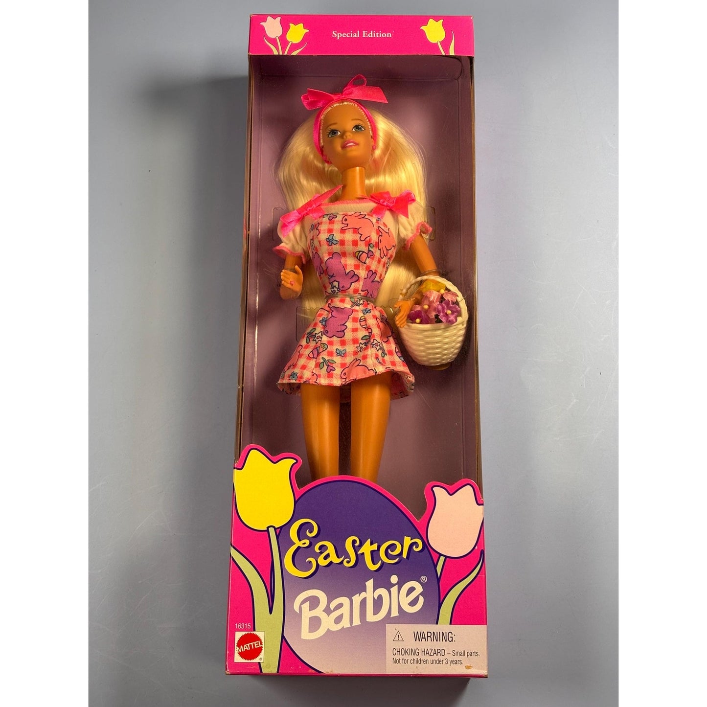 Vintage Easter Barbie Doll Special Edition 16315 NRFB 1996 Holiday Barbie
