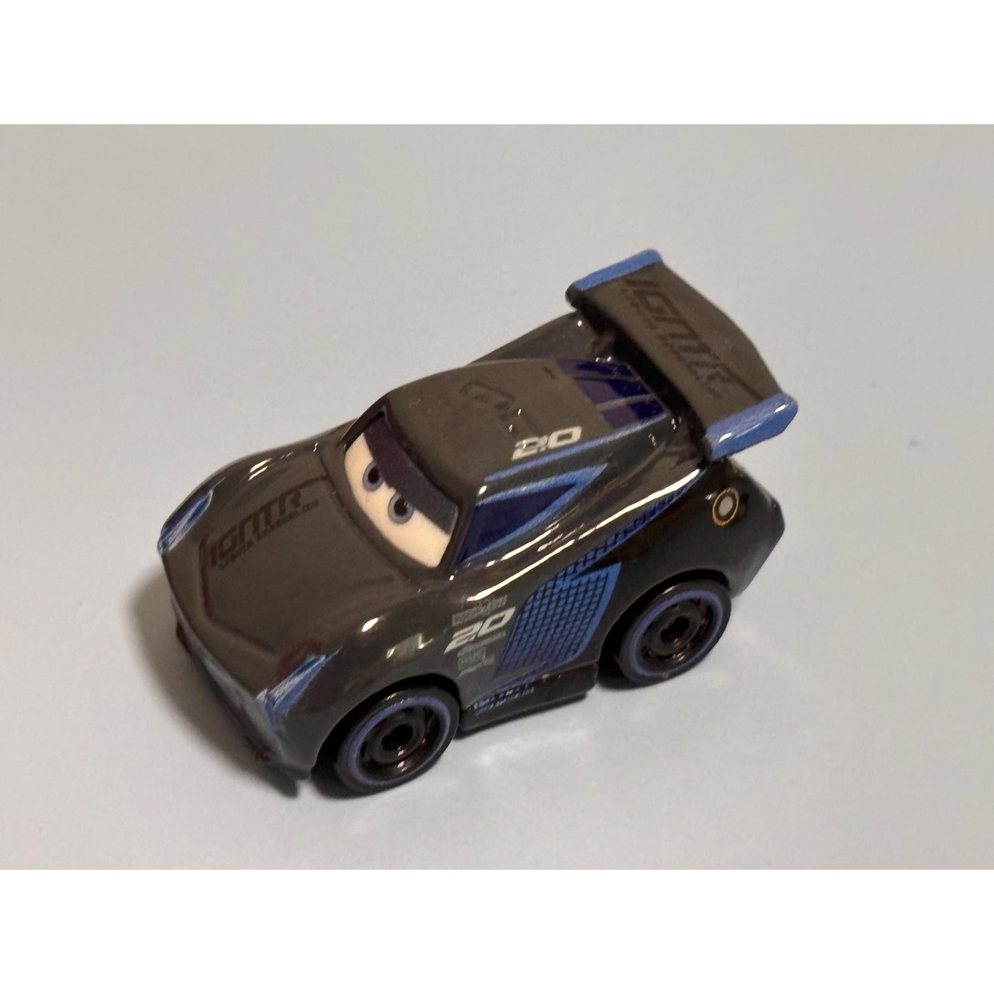 Disney Pixar Cars Mini Racers 2016 Mattel Diecast dark grey #20 IGNTR Mini Car