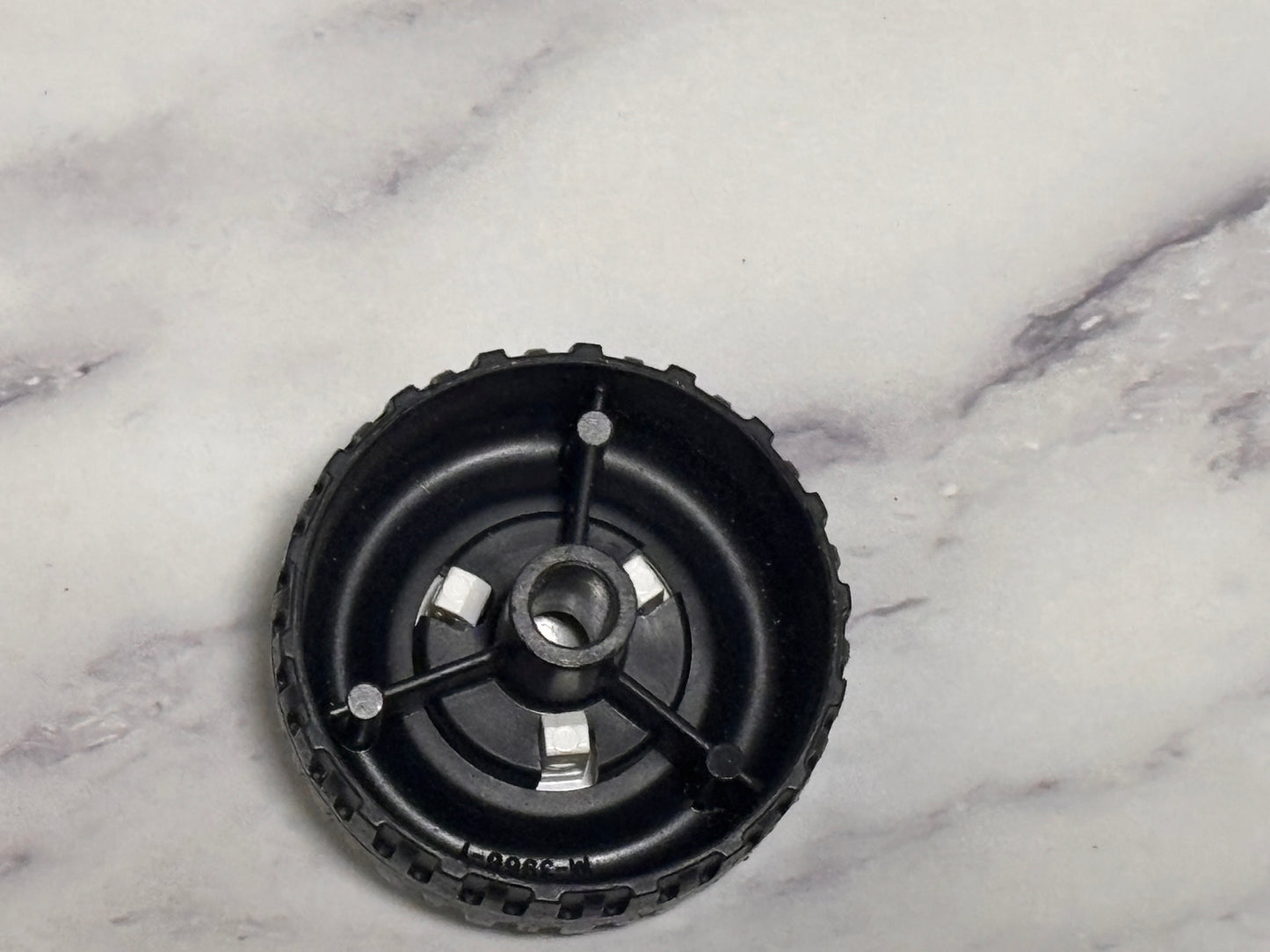1985-88 GI JOE ARAH Snow Cat Tiger Cat Dear Track Part Hasbro Front Wheel