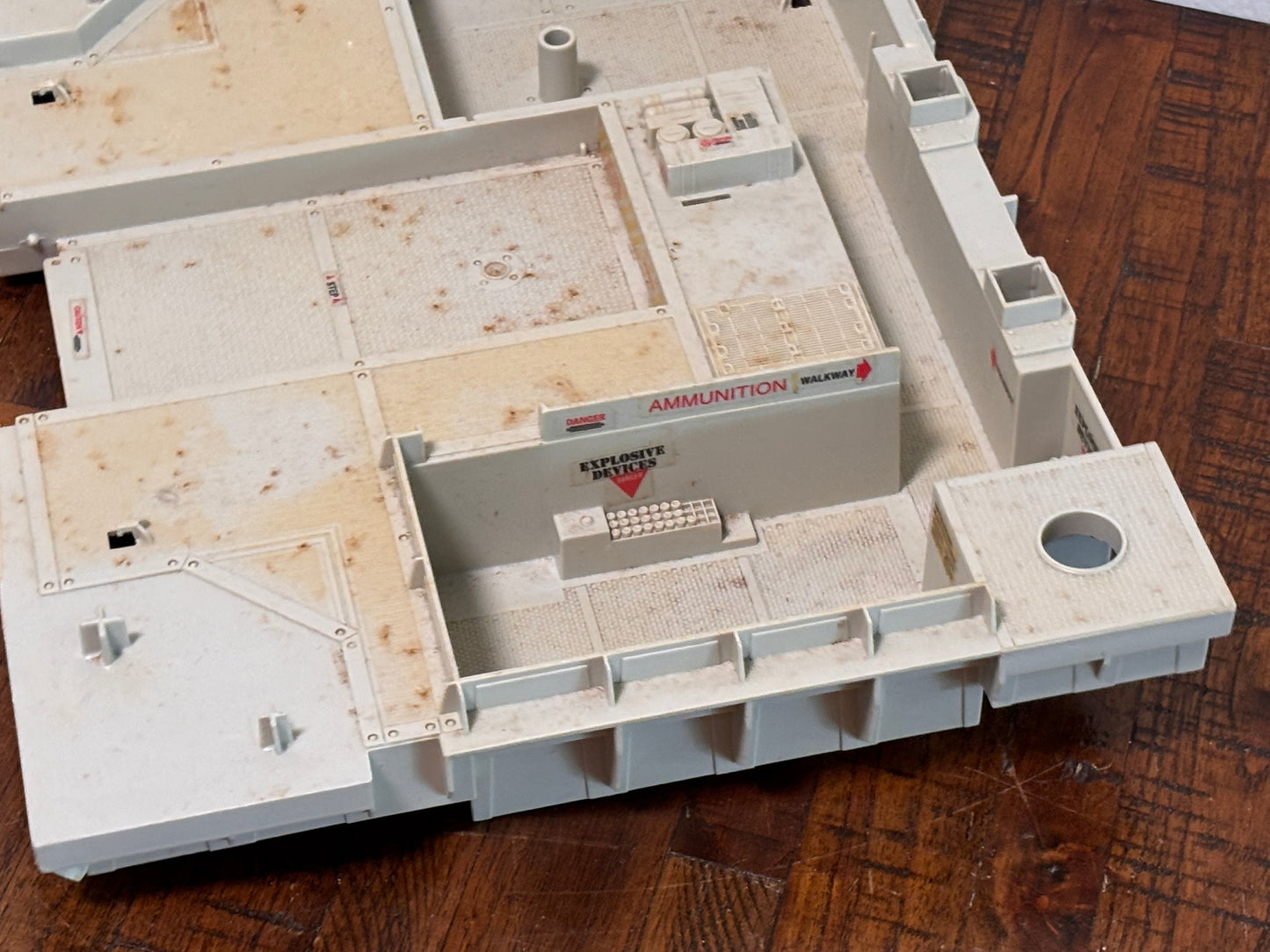 GI Joe Tactical Battle Platform Platform Base Original Hasbro Part M-3968 1985