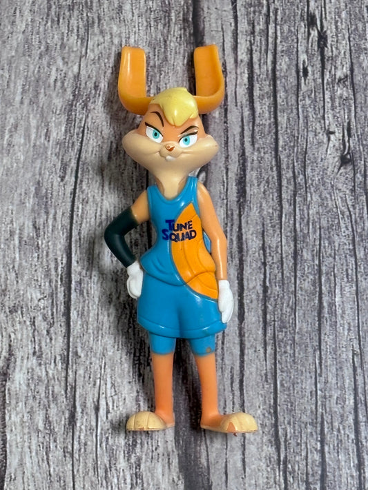 Vintage 2021 McDonald’s Space Jam Lola Bunny Toy Figure 4” Happy Meal Promo