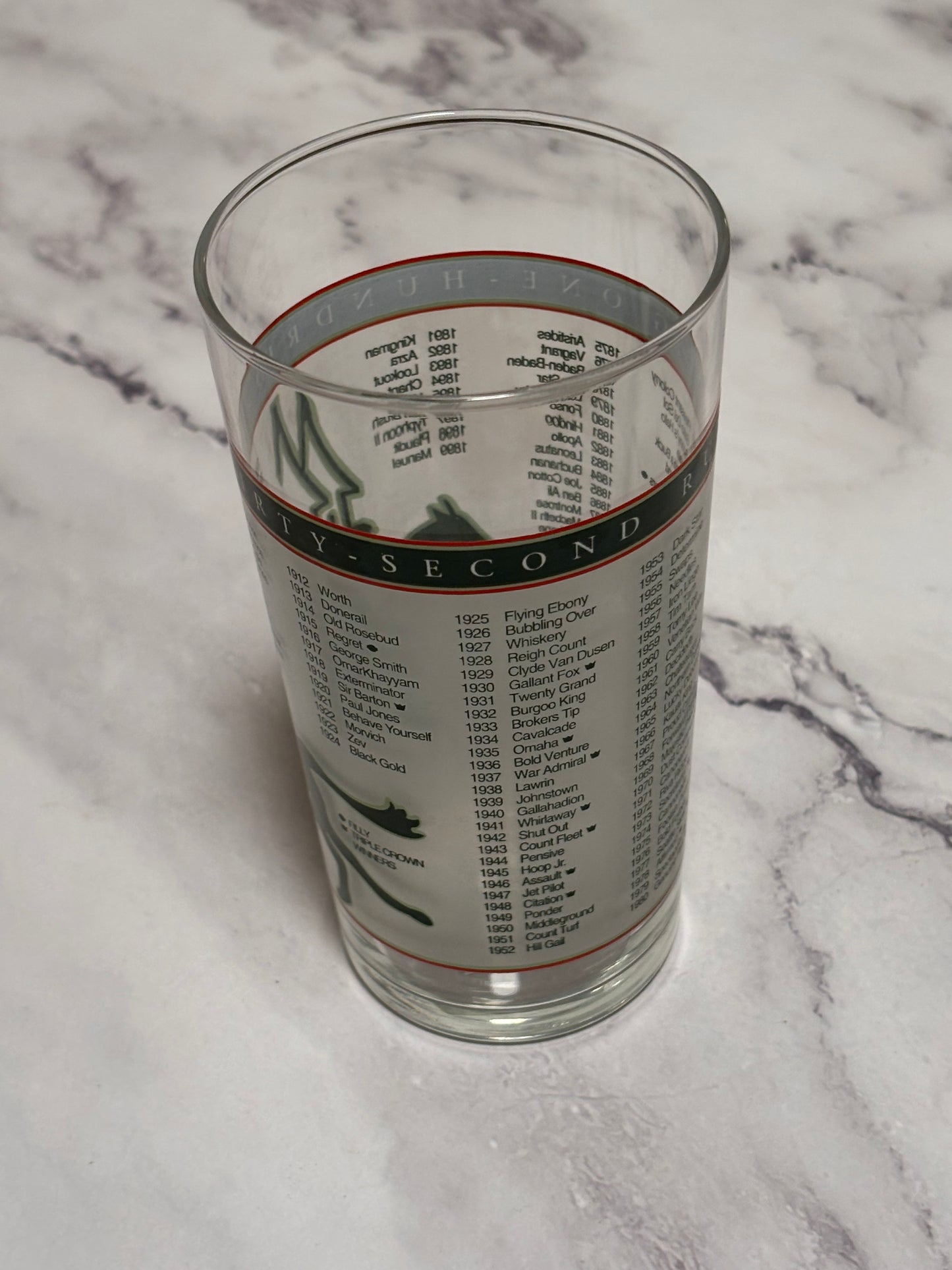 2006 Kentucky Derby Official 132nd Churchill Downs Vintage Julep Glass Louisville