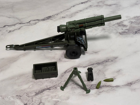 Mountain Howitzer GI Joe 1984 Hasbro Vintage Action Figure Vehicle Gun