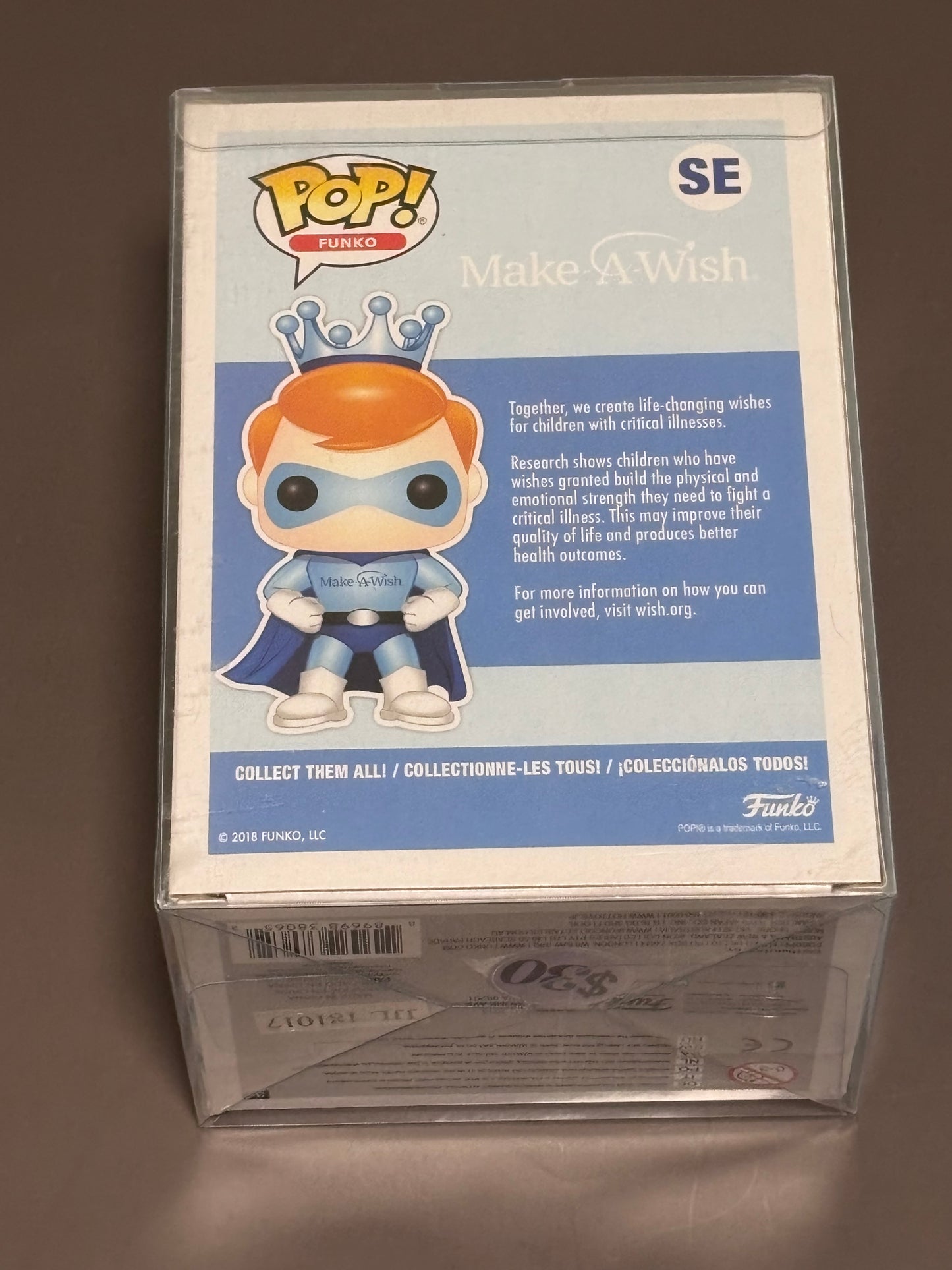 Funko Pop Freddy Superhero Make A Wish Foundation Limited Edition 5000 Pcs SE