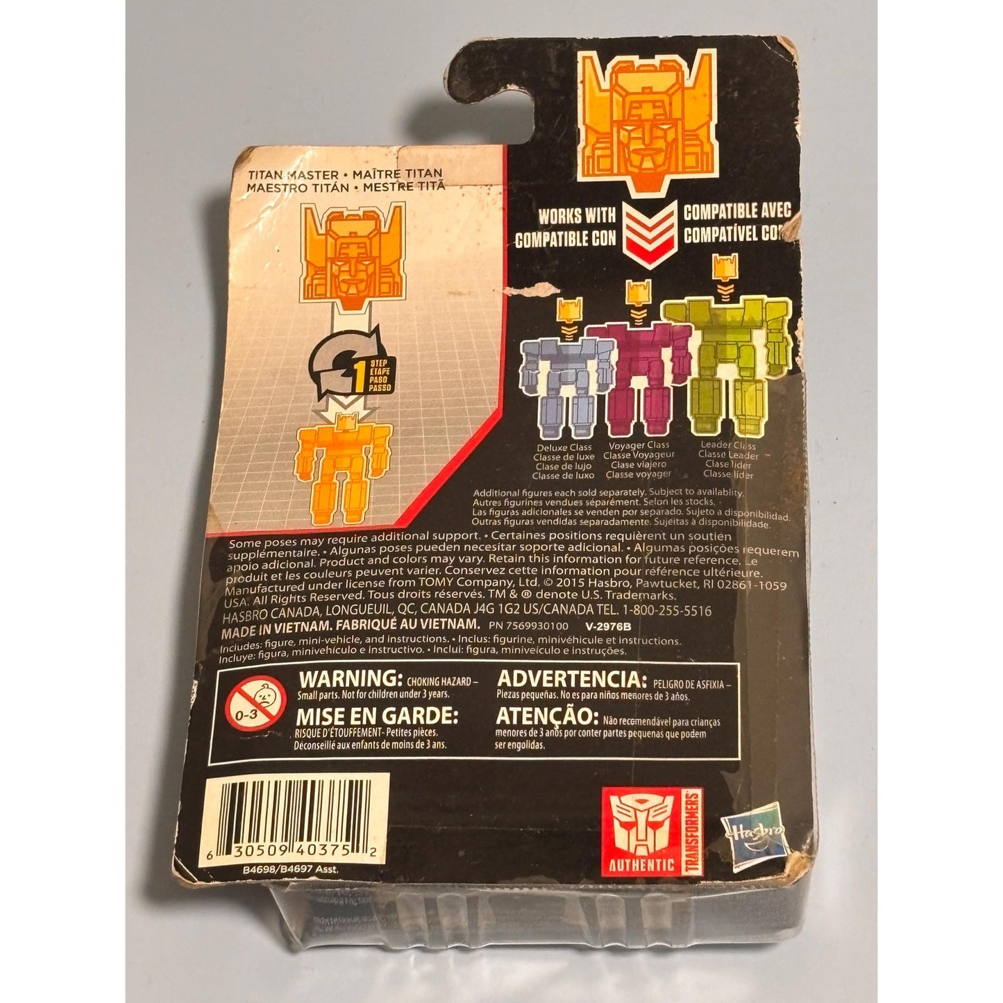Transformers Generations Titans Return Titan Master NIGHTBEAT by Hasbro