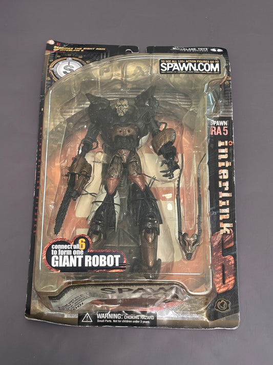 NEW Spawn Series 18 Interlink 6 RA5 McFarlane Toys 2001 Giant Robot BAF