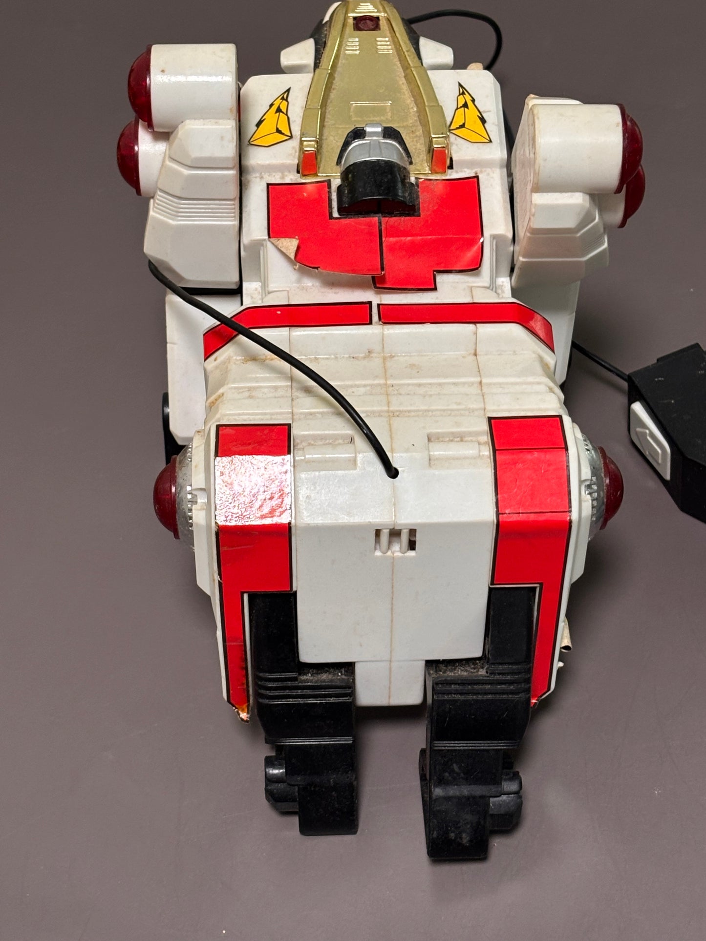 1994 Mighty Morphin Power Rangers White Tigerzord Vintage Remote Control