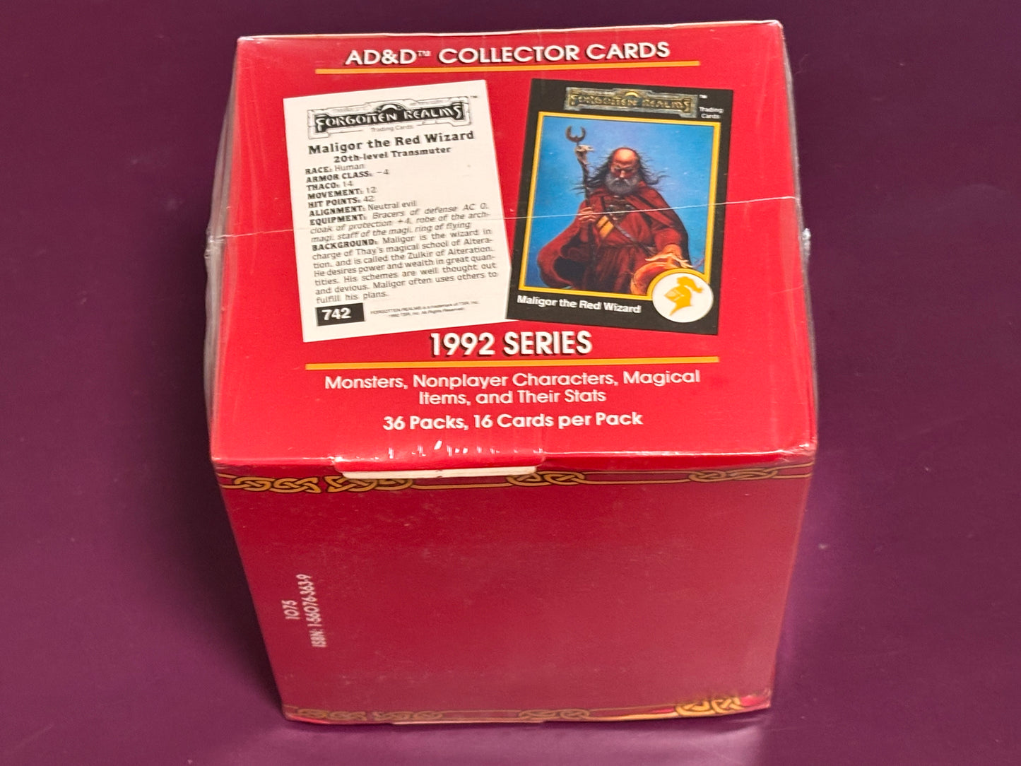 Fantasy Collector Cards Box 36 Booster Packs 1992 Series D&D Dungeon and Dragons