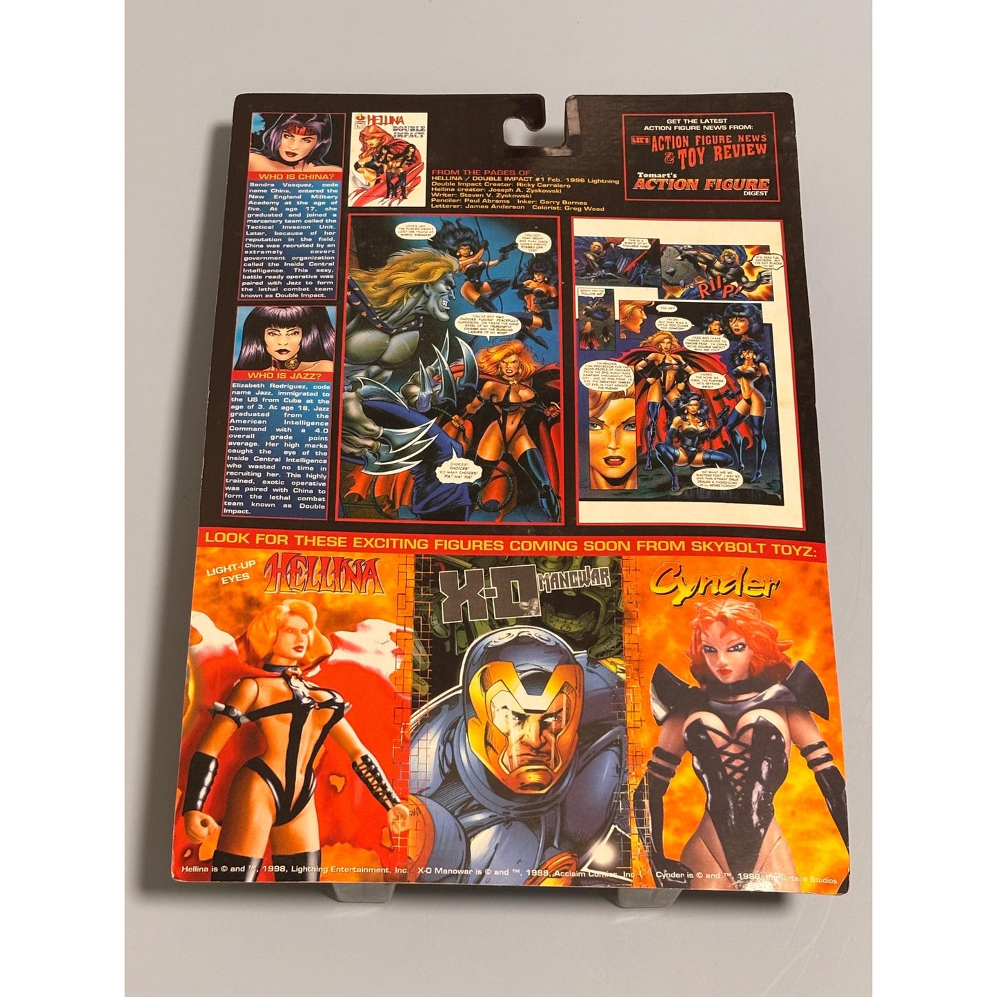 NEW Double Impact Platinum Jazz Action Figure Limited Edition SkyBolt Toyz 1998