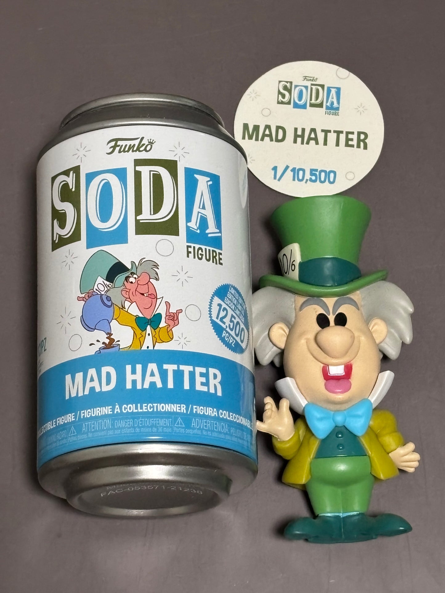Funko - Alice in Wonderland - Mad Hatter Common Soda LE 10500