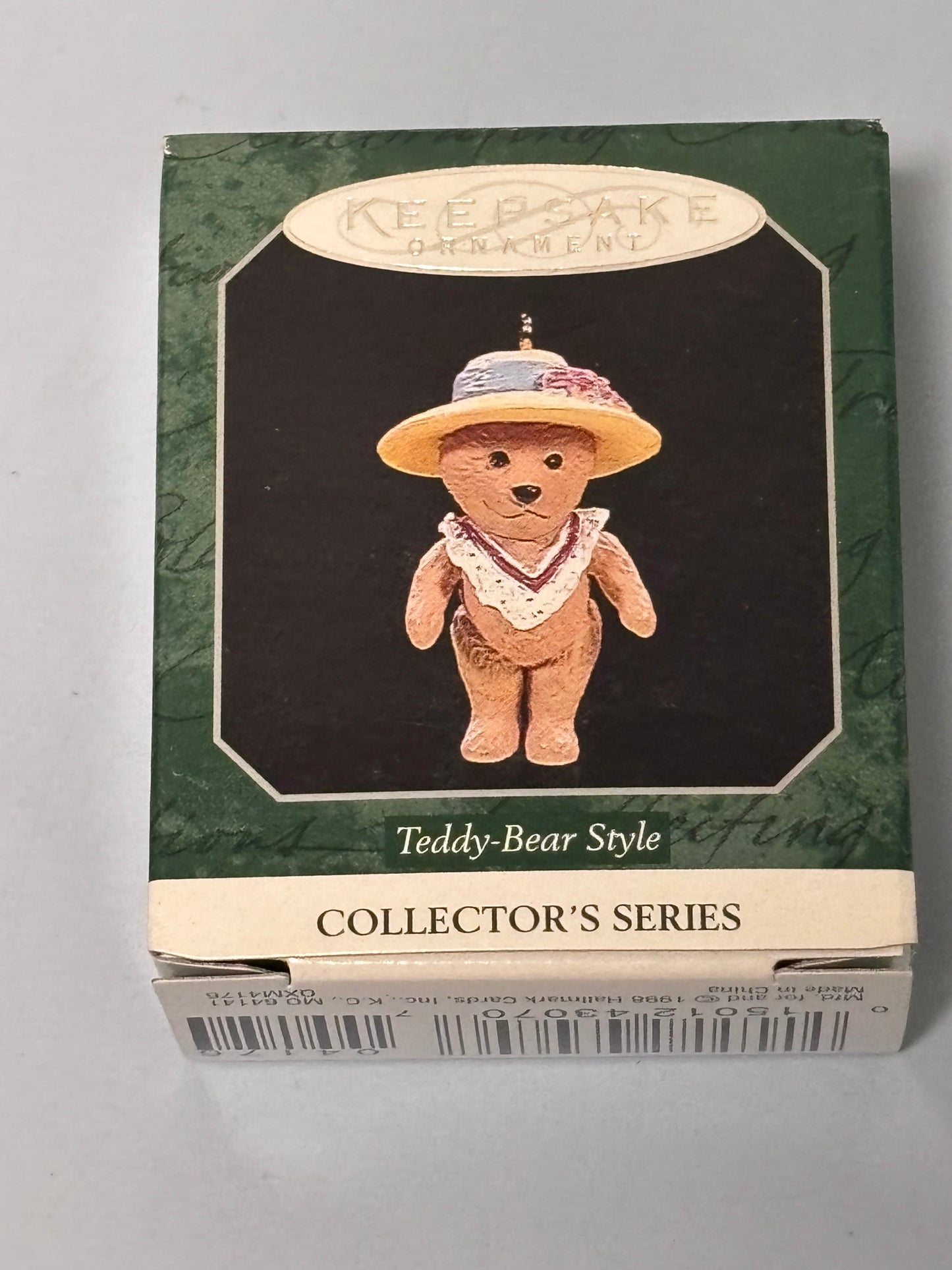 Vintage Hallmark Keepsake Collector's Series Miniature Ornaments Teddy Bear 1998