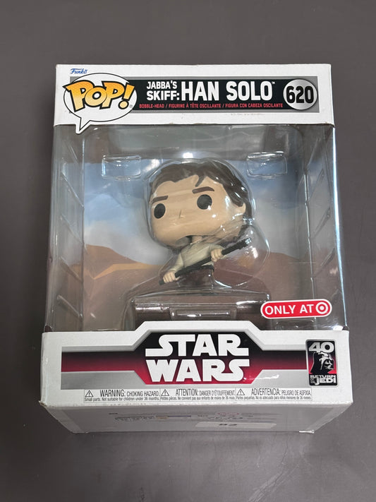Funko Pop! Deluxe: Star Wars - Jabba's Skiff: Han Solo - Target (Exclusive) #620