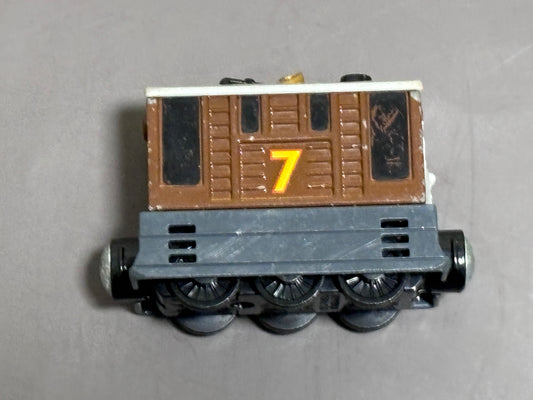 Thomas Friends Take N Play Diecast Metal 2012 Talking & Light Toby Train Engine