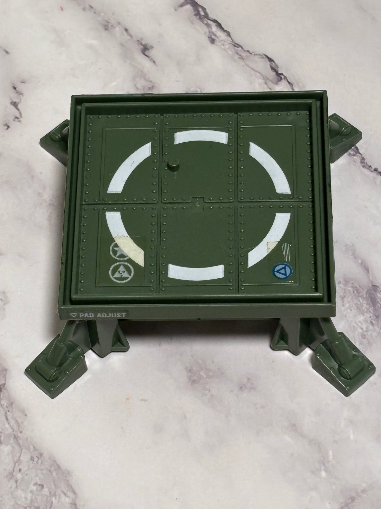 Vintage 1982 Hasbro G.I. Joe JUMP Jet Mobile Propulsion Unit Jet Pack Pad M-3295-1-1