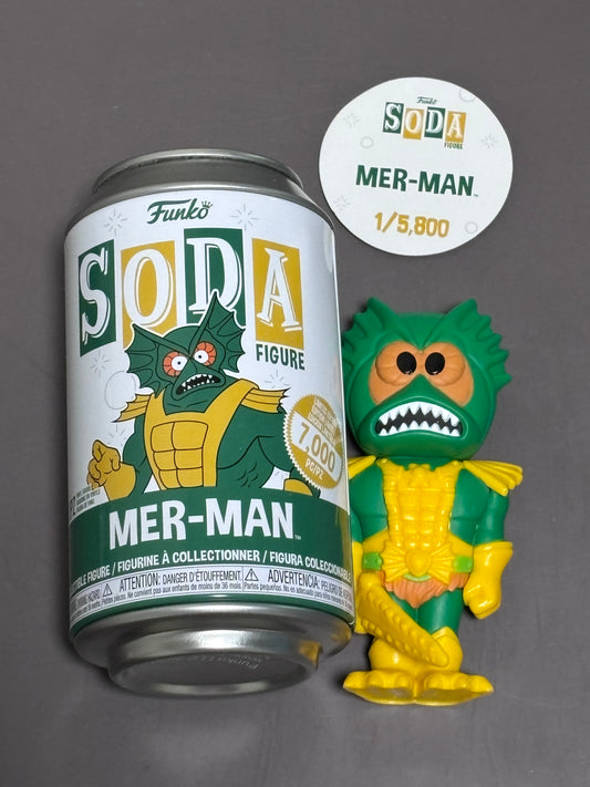 Funko Soda Mer-Man Limited Edition Figure 1/5,800 He-Man Masters of the Universe
