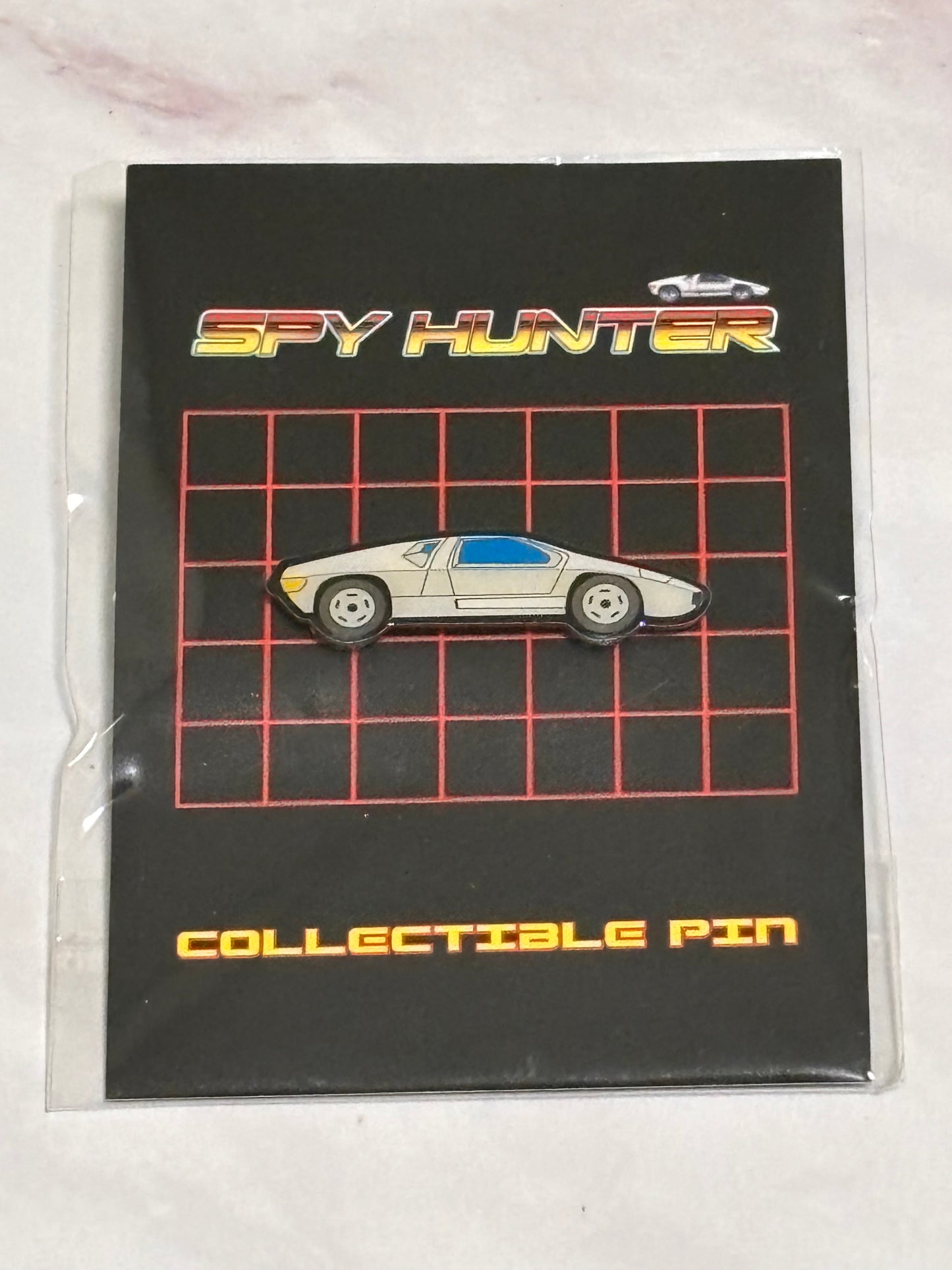 Spy Hunter Collectible Pin Midway Classic Arcade Promo Pin Pinback New 2018