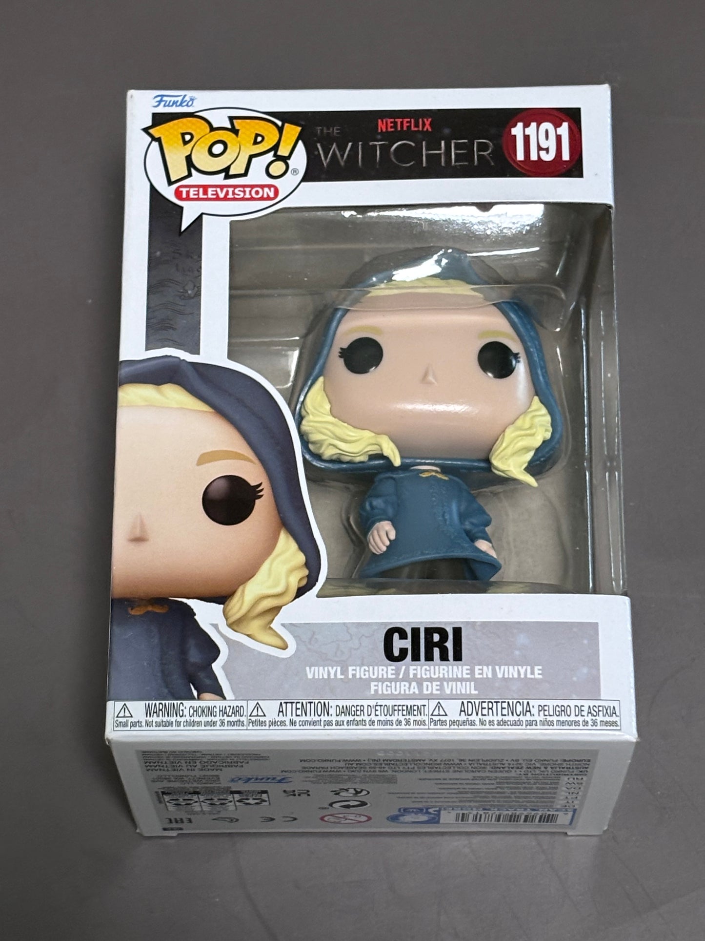 Funko Pop! Ciri The Witcher #1191 Television Pop! Vinyl Figure Multicolor Vinyl