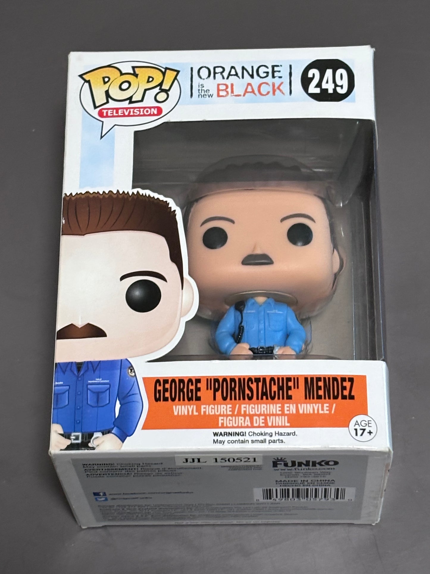 Funko Pop! TV Series : Orange Is The New Black George "Pornstache" Mendez #249