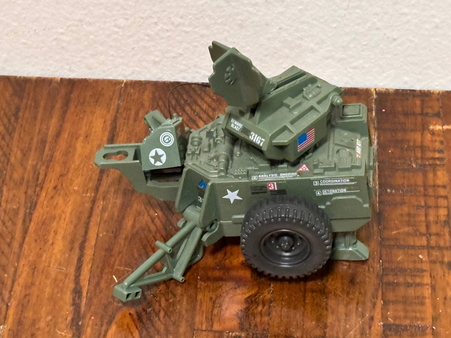 GI Joe MMIS Mobile Missile System Vehicle Launcher ARAH 1982 Vintage