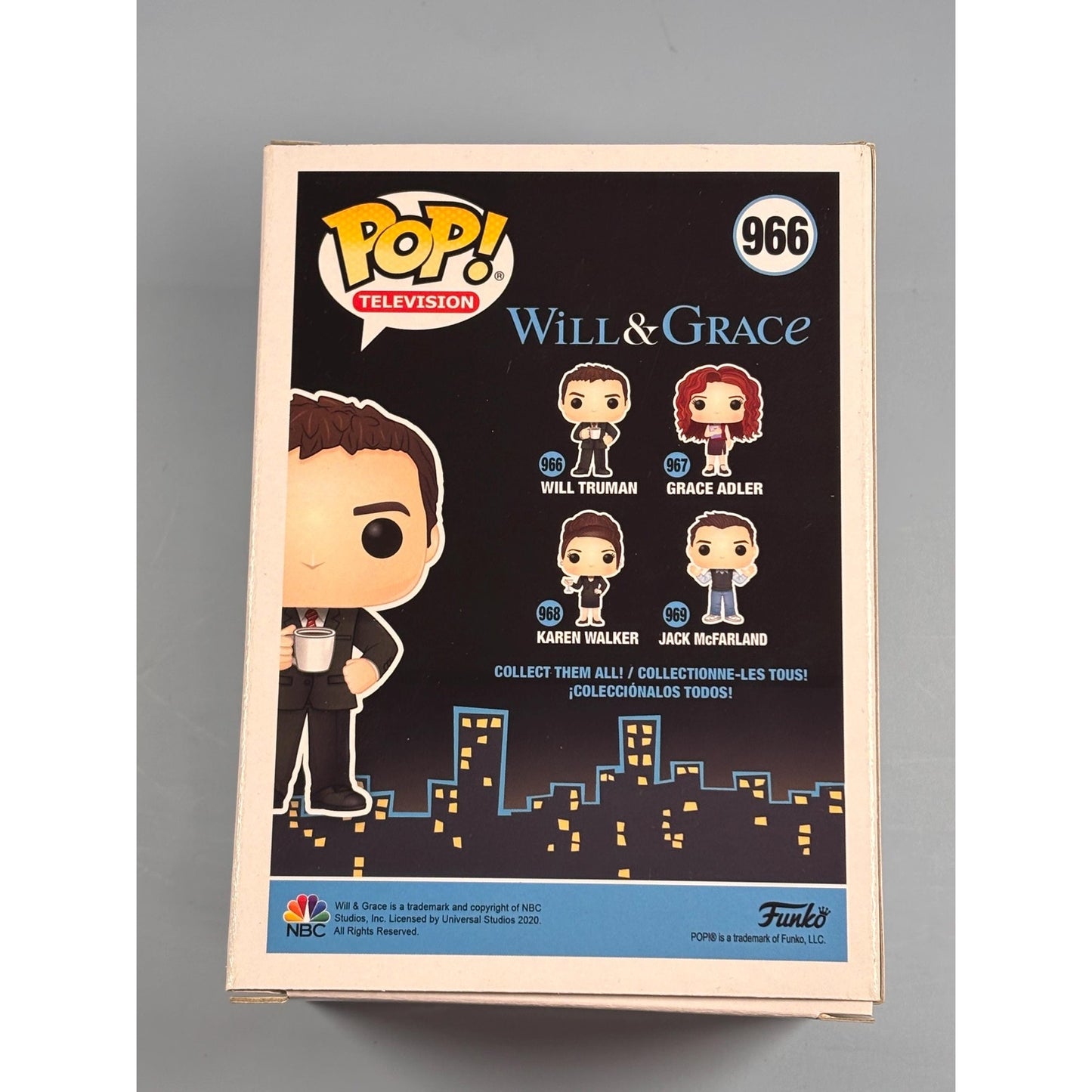 Funko POP! Television - Will & Grace Vinyl Figure - WILL TRUMAN #966 - New