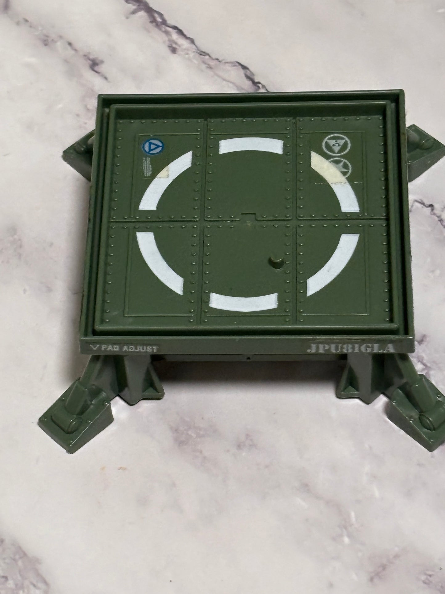 Vintage 1982 Hasbro G.I. Joe JUMP Jet Mobile Propulsion Unit Jet Pack Pad M-3295-1-1