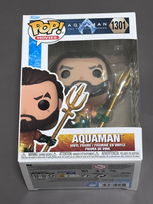 DC Funko POP! Aquaman Diamond Collection Exclusive #1301 New