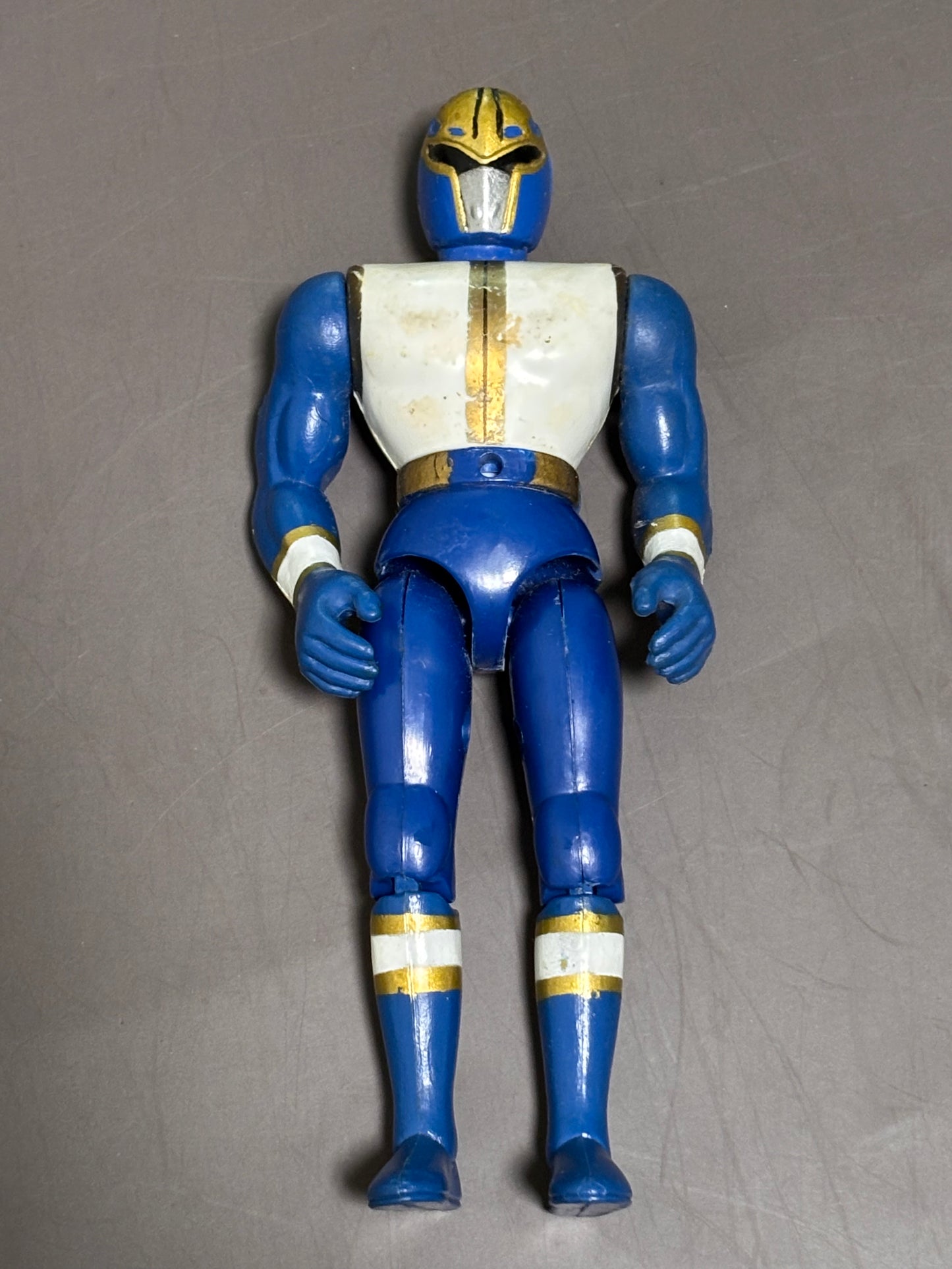 Vintage Power Rangers Zeo 6” Blue Ranger Action Figure