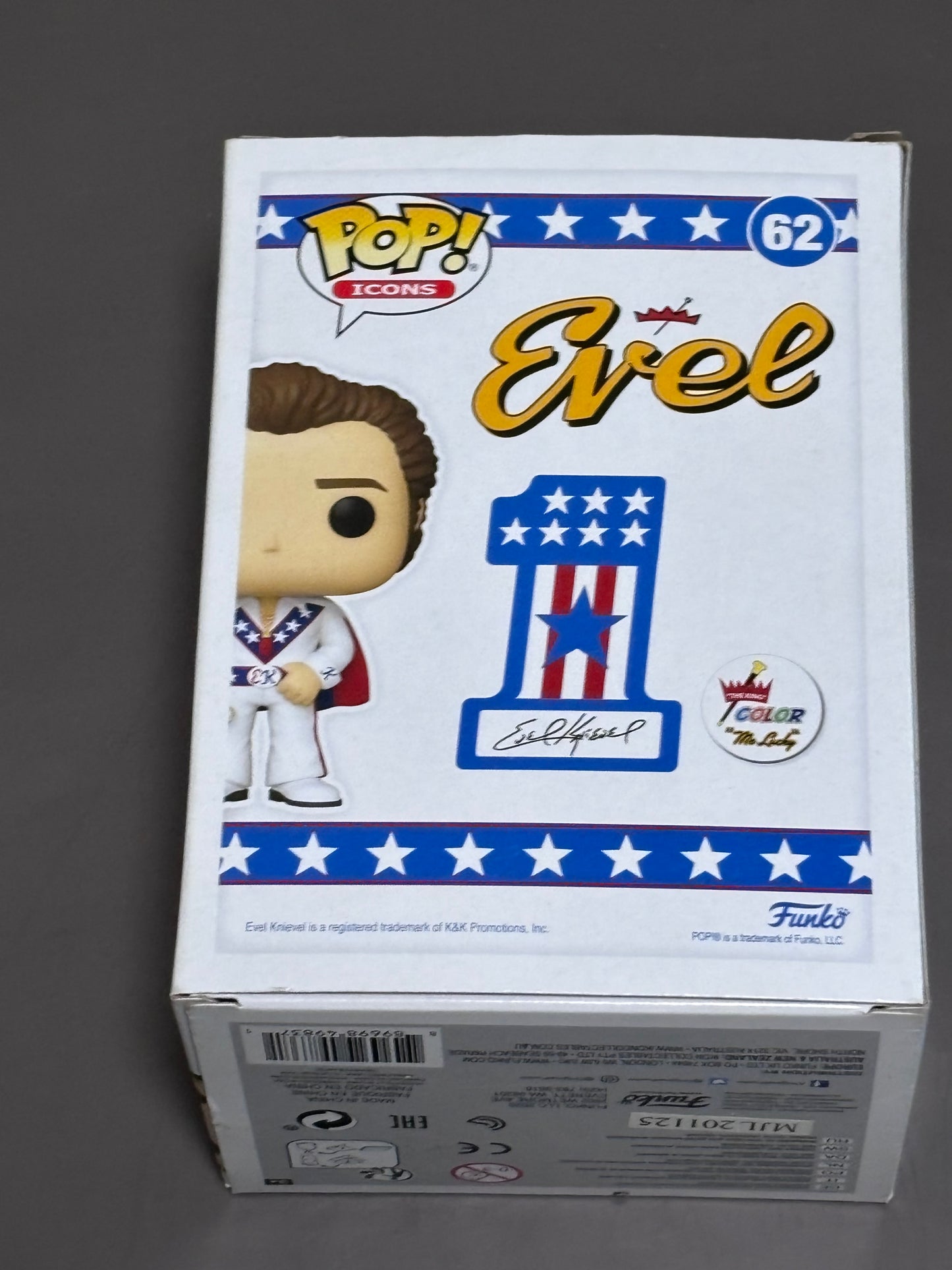 Funko Pop! Icons Evel Knievel #62 Collectible Vinyl Figure