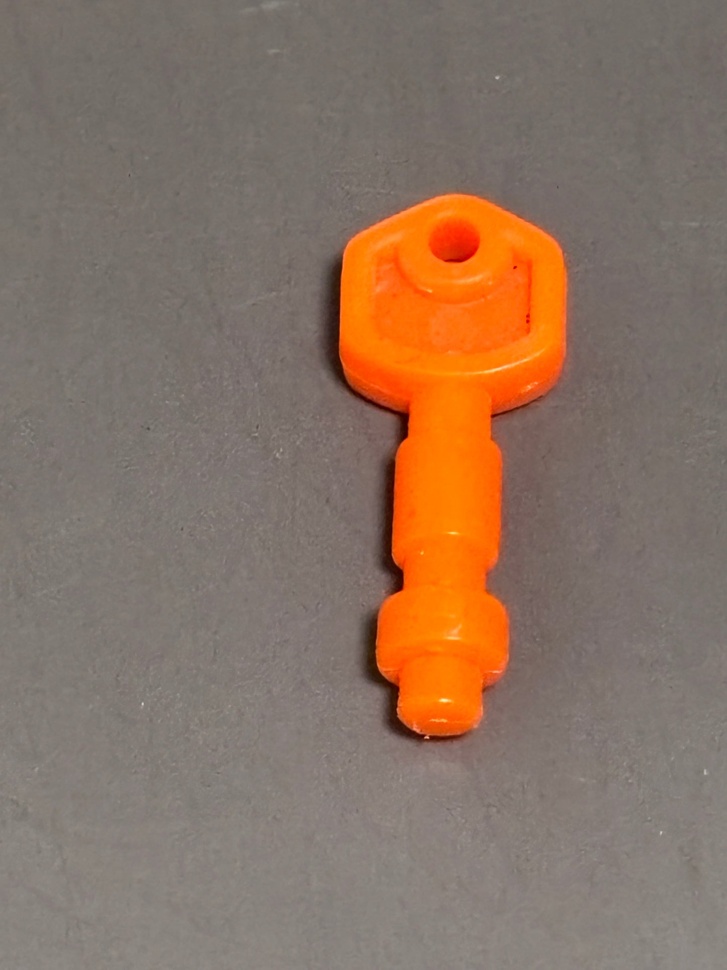 Vtg GI Joe HAVOC Nose Gun 1986 H.A.V.O.C. vehicle orange front accessory part