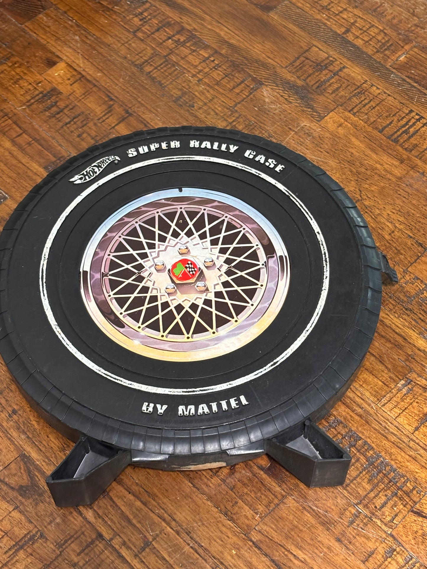 Vintage Mattel 1968 Hot Wheels 24 Car Diecast Super Rally Collectors Wheel Case
