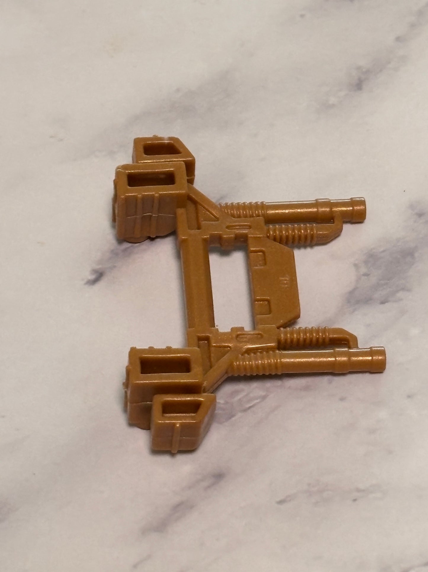 GI Joe Destro Despoiler Double Gun 1988 Demon Vehicle Brown Part