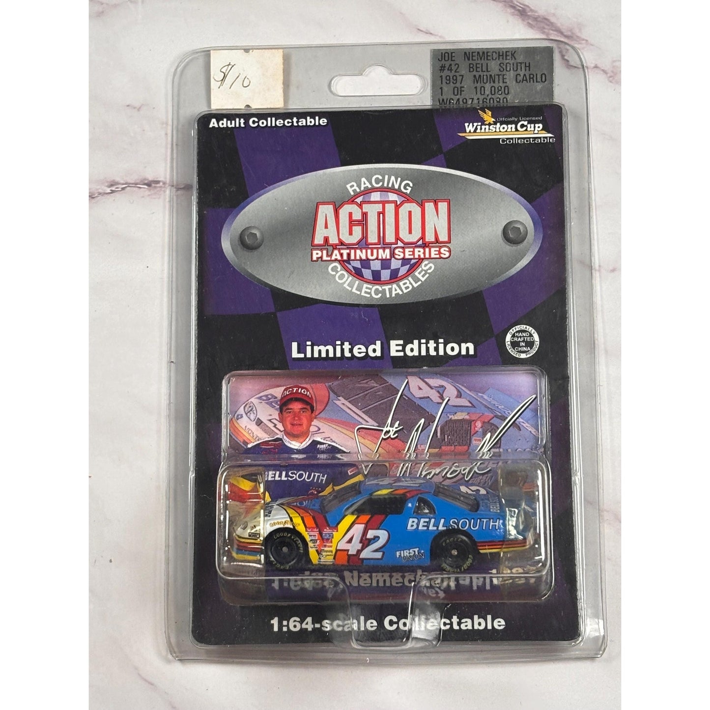 Action Platinum Nascar 1/64 diecast #24 DuPont Slick 50 Jeff Gordon 1997 Chevy