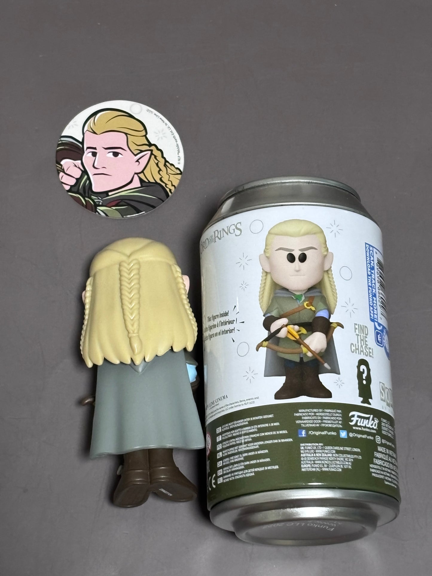 Funko Soda Legolas Vinyl Figure The Lord of the Rings 1/10500 Collectible