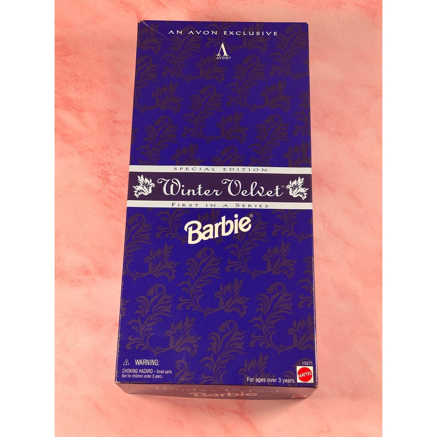 Mattel 1995 Special Edition Avon Winter Velvet Barbie Doll #15571