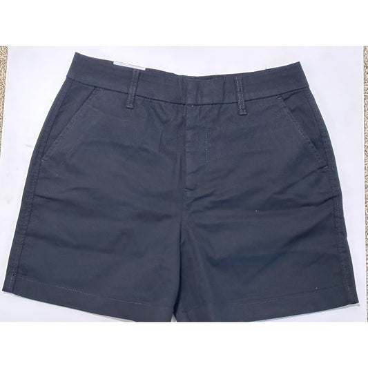 Gloria Vanderbilt Chino Shorts Womens Shorts Black 8 NWT