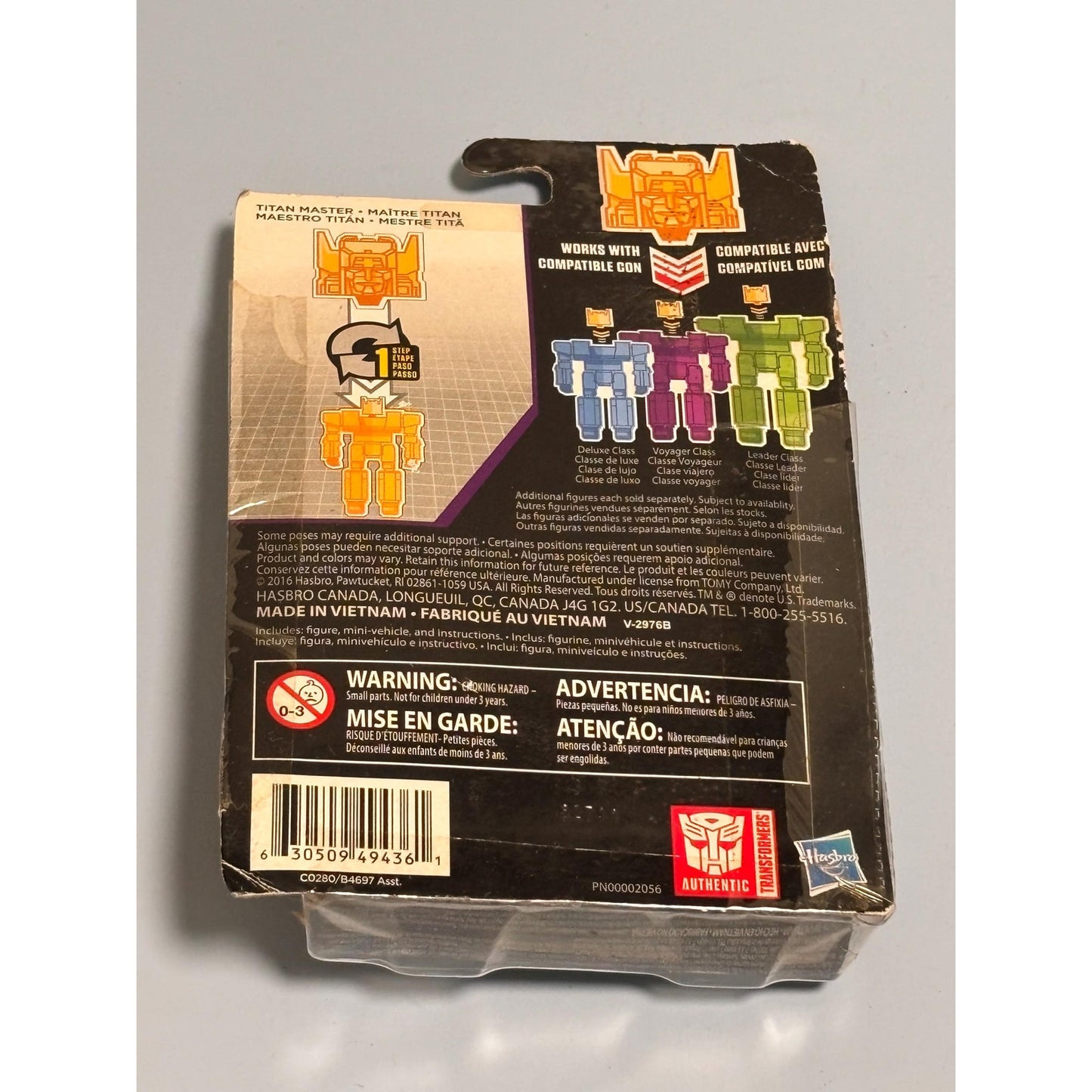 Transformers Generations Titans Return Sawback Hasbro 2016