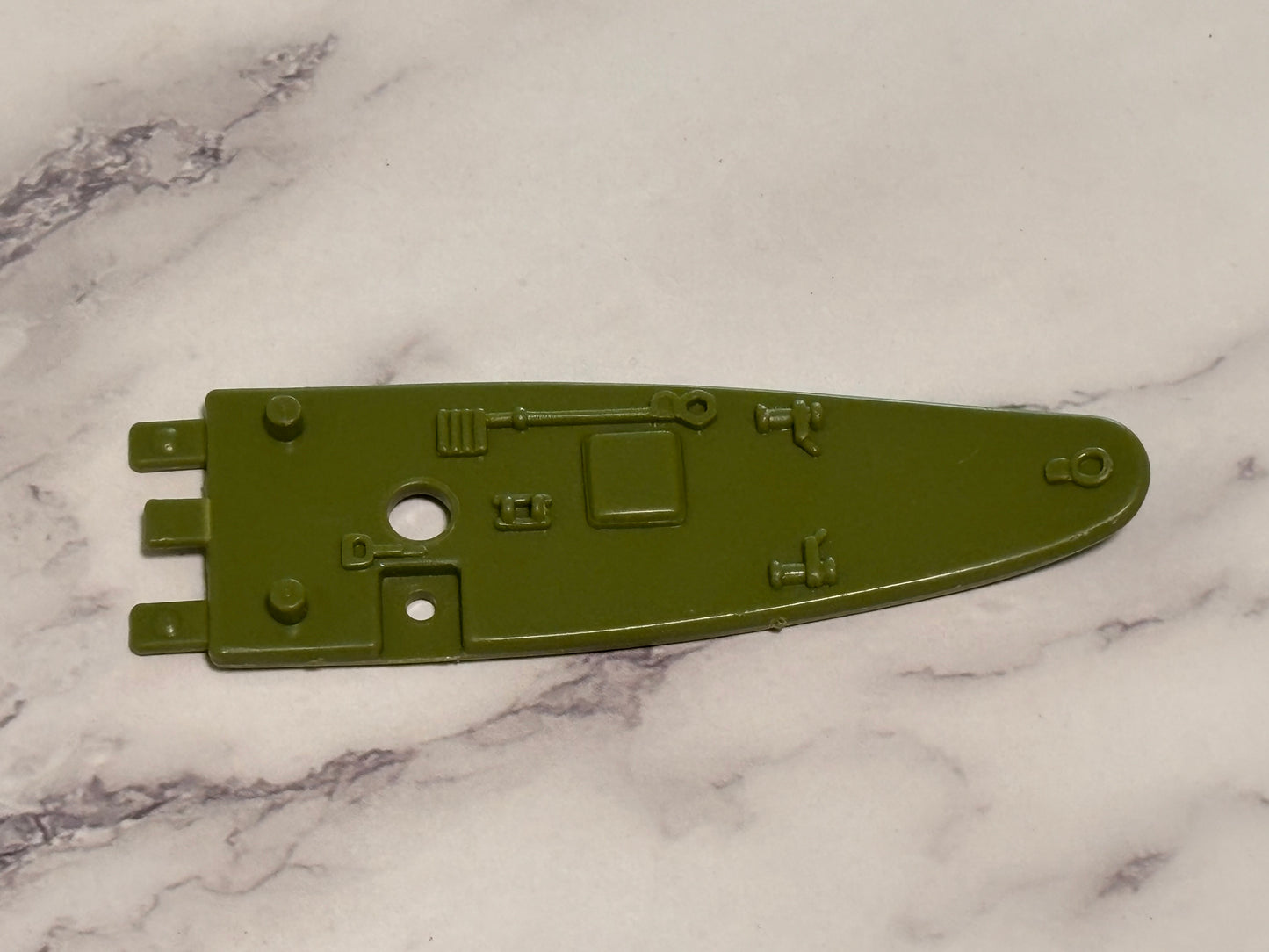 1984 GI Joe Manta Half Board w/o Mast Hole Hasbro Windsurf Board Mail in M-3565-2