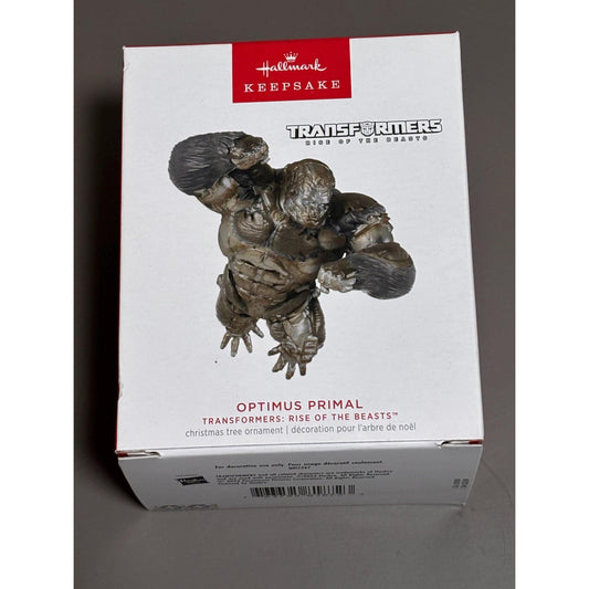 Hallmark Keepsake Ornament 2023 Transformers Rise of the Beasts Optimus Primal