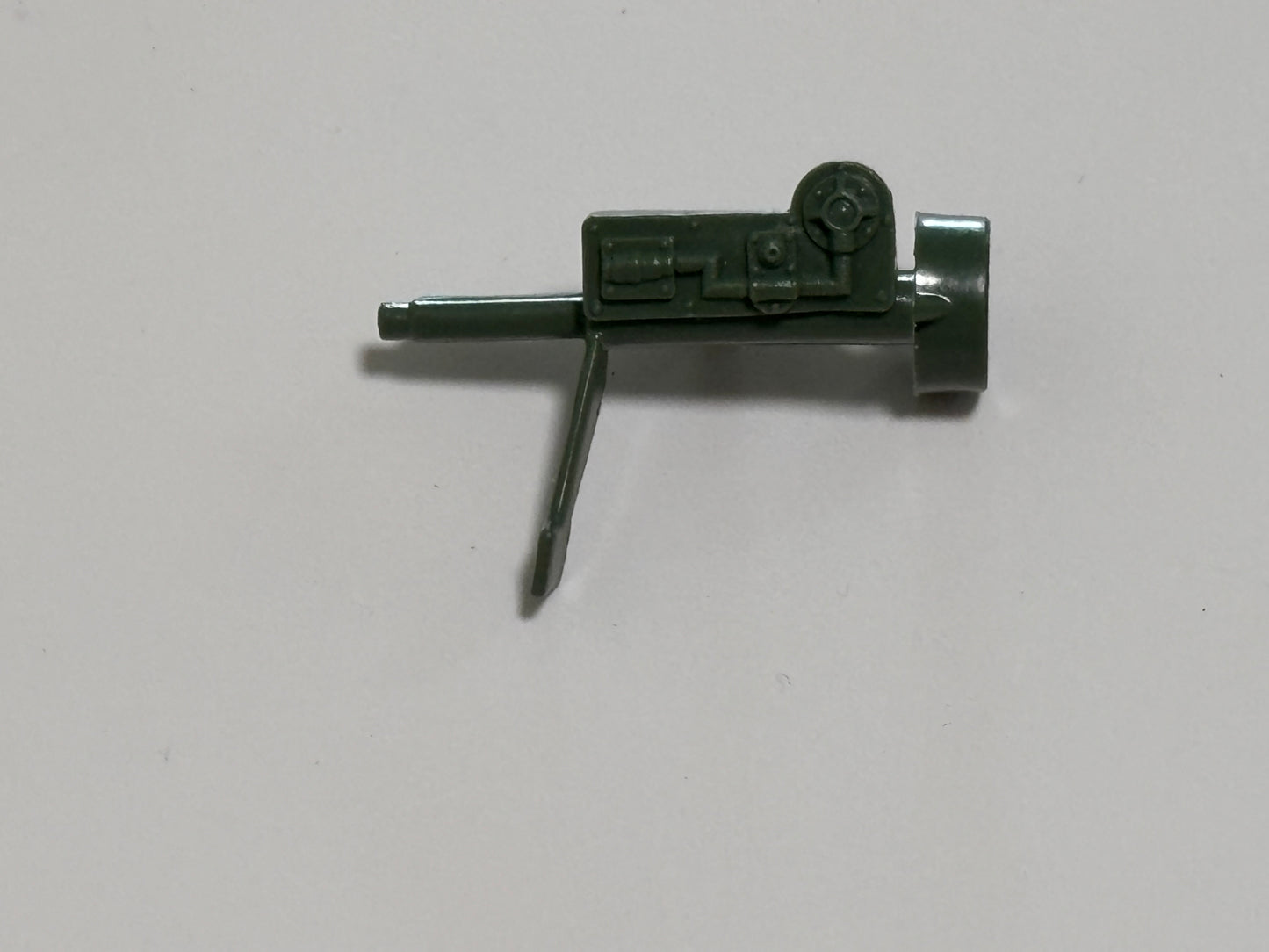 Vtg Gi Joe Jump Laser Blaster Gun 1982 Grand Slam playset Part Green Accessory