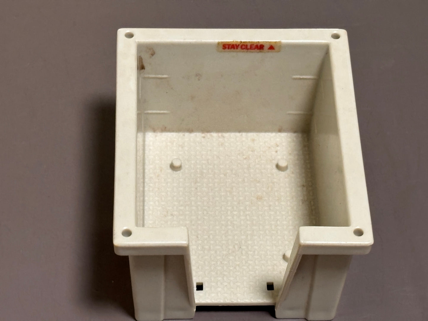 Hasbro Vintage GI Joe 1985 Check Point Alpha Tower Top Accessory Part w/ Stickers