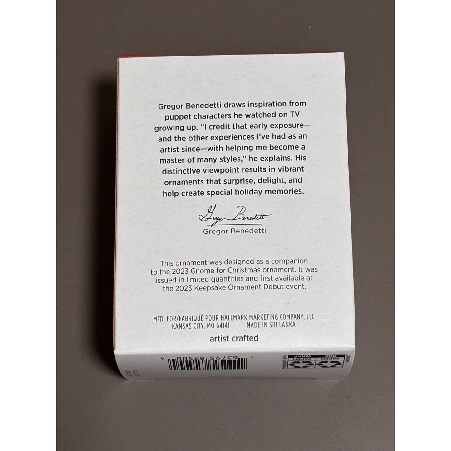 Hallmark Keepsake Ornament Cinnamon's Letter to Santa Limited 2023 Brand New