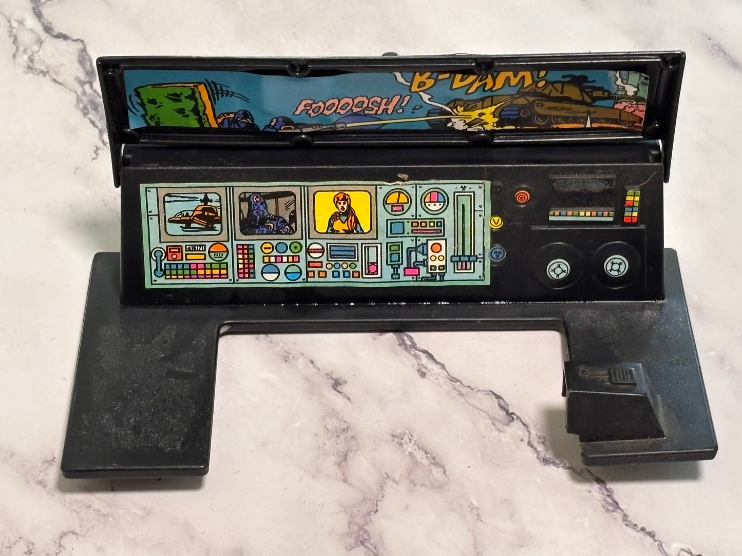 GI Joe  1983 Headquarters Command Center Console Computer Part M-3547-1-1