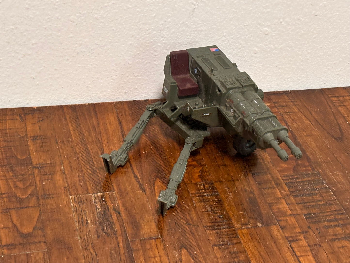 Vintage HAL Heavy Artillery Laser G.I. Joe 1982 Hasbro Vehicle Action Figure